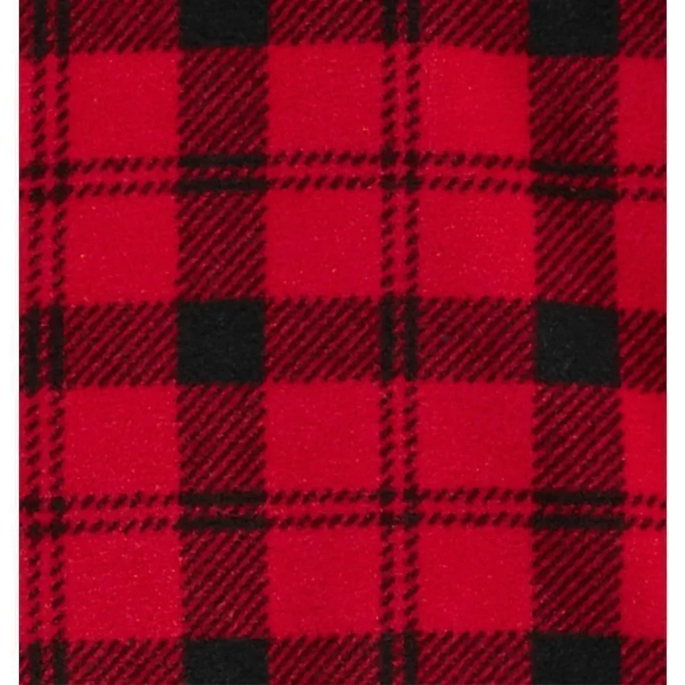 CARTERS BOYS 3T Buffalo Check Fleece Pullover & Jogger Pants Set